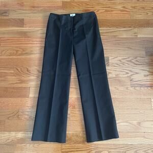 Vintage Milly Dress Pants Womens 6 Black Classic Trouser Career Wear